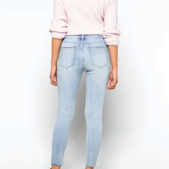 NWT Pistola Arielle skinny scissor cut hem jeans in No Pressure wash - Picture 3 of 12